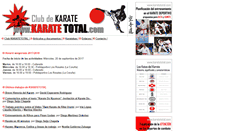 Desktop Screenshot of karatetotal.com