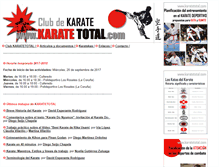 Tablet Screenshot of karatetotal.com